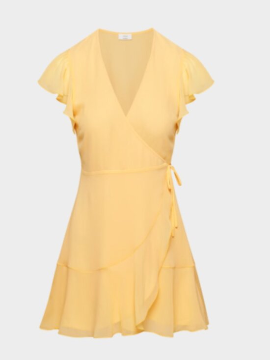 Aritzia Dresses & Skirts - Aritzia Yellow Babaton Dress